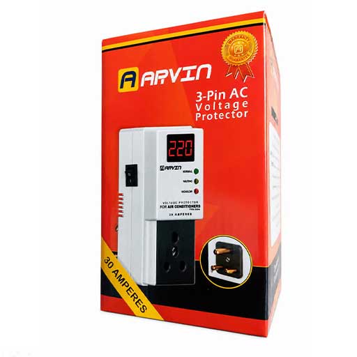محافظ کولر آروین دیجیتال 30 آمپر مدل pw860 گارانتی دار