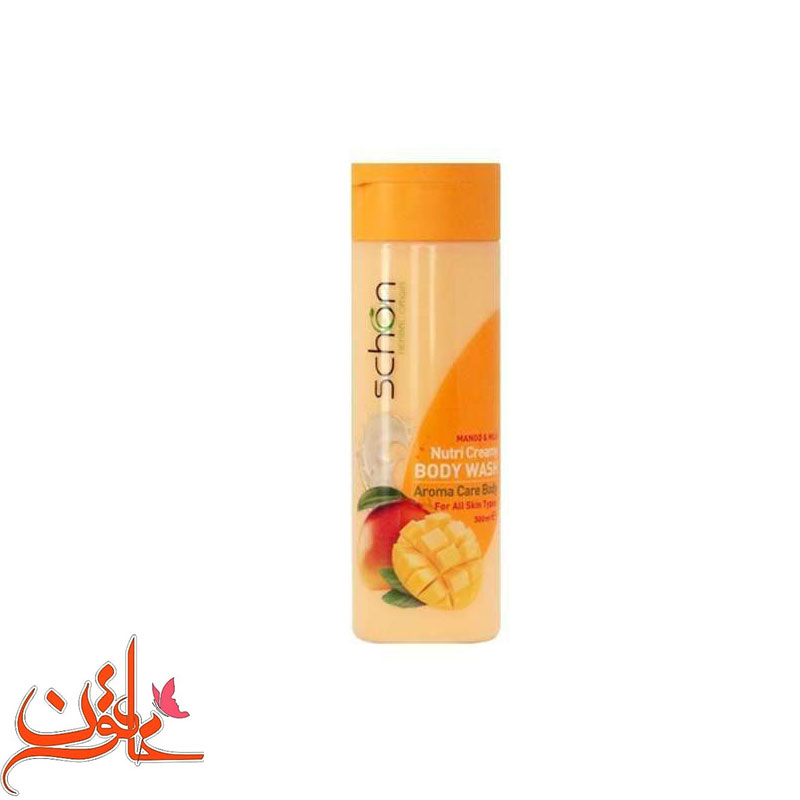 شامپو بدن شون مدل شیر و انبه حجم 300 میلی لیتر