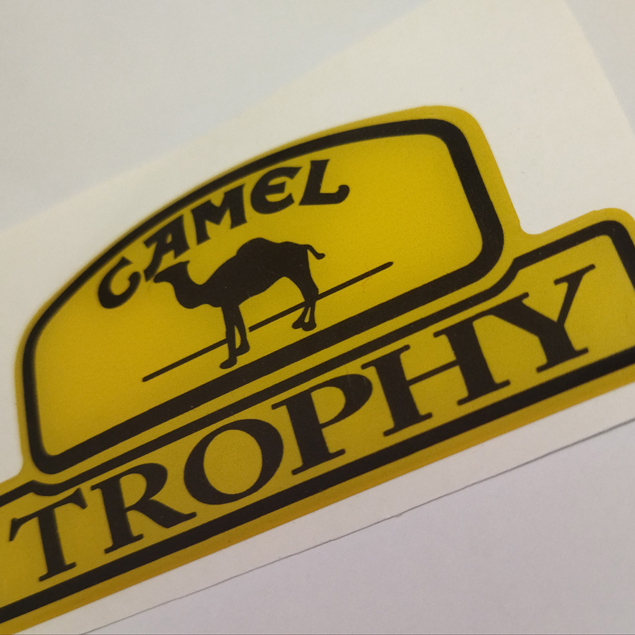 برچسب خودرو مدل ژله ای کد CAMEL 02