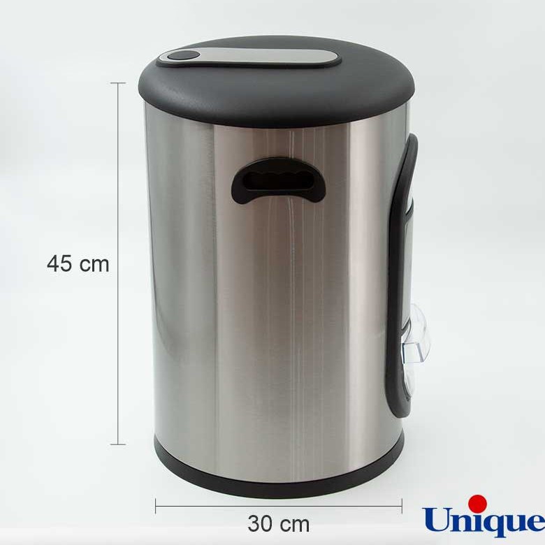 سطل برنج یونیک مدل UN-4440 ظرفیت 10 کیلویی پیمانه دار استیل