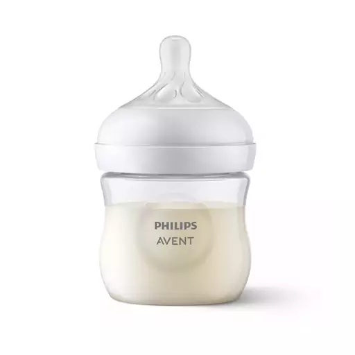 شیشه شیر نچرال 125 میلیلیتر دوتایی  فیلیپس اونت philips AVENT سری Risponse