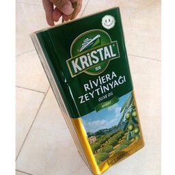 روغن زیتون کریستال (KRISTAL) 5لیتری اصل ترکیه