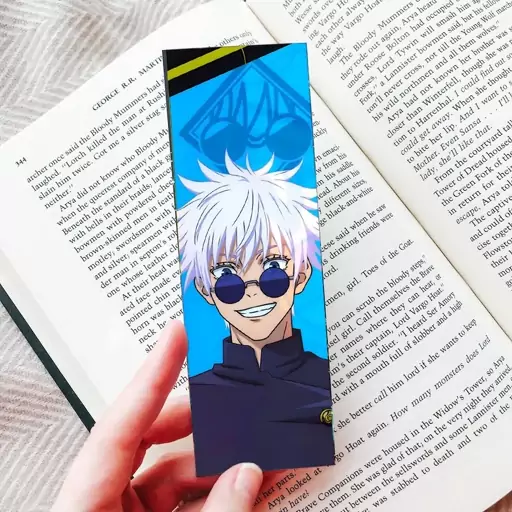 نشانگر کتاب( Bookmark) طرح انیمه جوجوتسو کایسن Jujutsu Kaisen مجموعه 2 عددی 