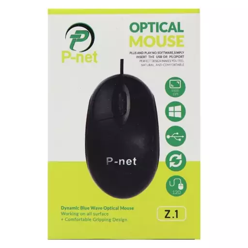 موس پی نت مدل P-net Z.1 با گارانتی 6 ماهه