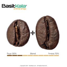 قهوه دونالد دارک فول کافئین (بلِند 30 عربیکا-70 روبوستا) بسیط (5 کیلوگرم)