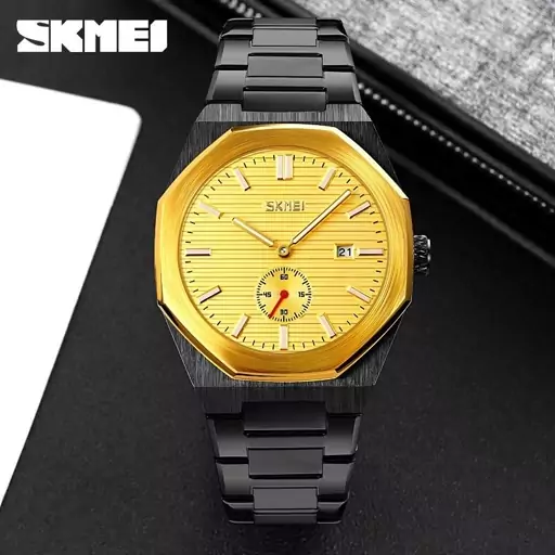 ساعت مردانه برند SKMEI استیل  زیرثانیه کد 9262 تاریخ دار دارای  1 سال ضمانت  قیمت 885000تومان فروش به صورت تک و عمده 