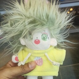 عروسک دختر فشن با موهای رنگی و خوشگل 25سانت