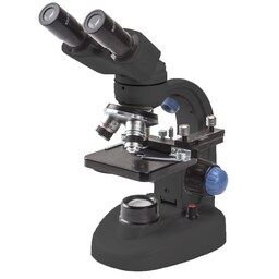میکروسکوپ دوچشمی 1000X آکرومات با لنز آزمایشگاهی و کیف حمل