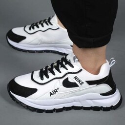 کتونی دخترانه دو نایک NIKE - شیری مشکی -  HA5102 - ارسال سریع و رایگان به سراسر ایران