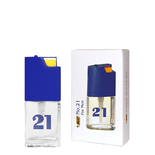 عطر جیبی مردانه بیک شماره 21 حجم 7.5 میلی لیتر