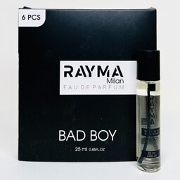 ادکلن عطر جیبی 25 گرم رایما BAD BOY مردانه 