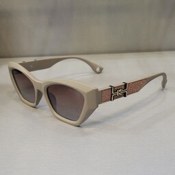 عینک آفتابی زنانه مارک هرمس پلاریزه کائوچویی مات رنگ و طرح خاص uv400 مدل 1170