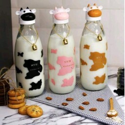 بطری شیر و آب مدل گاو 