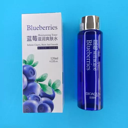 تونر بلوبری بایوآکوآ moisturizing toner blueberrries BioAqua