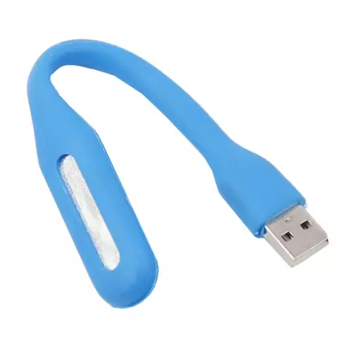 چراغ  فانتزی usb LED بدنه بنفش رنگ