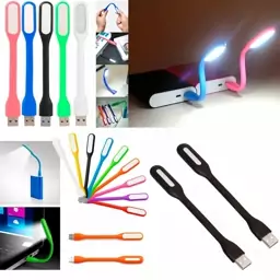 چراغ  فانتزی usb LED بدنه بنفش رنگ