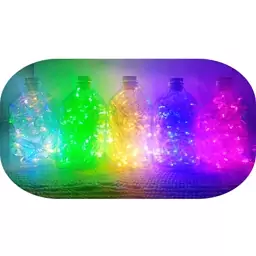 چراغ خواب آباژور شیشه ای مدل بطری جادوویی Magic Bottle Chubby LED