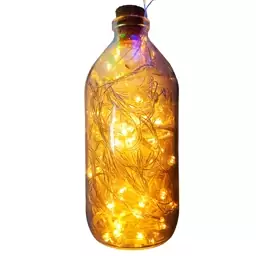 چراغ خواب آباژور شیشه ای مدل بطری جادوویی Magic Bottle 