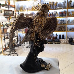 مجسمه طرح پرنده مجسمه شاهین پلی استری ، عقاب