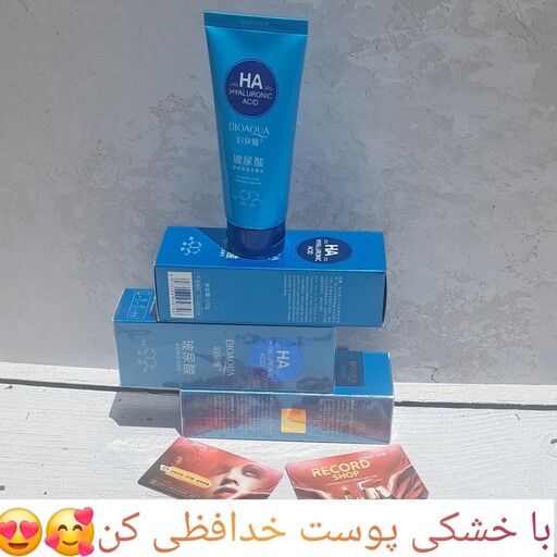 پک 3 عددی فوم شست و شوی هیالورونیک اسید HA بیوآکوا 100g(عمده)