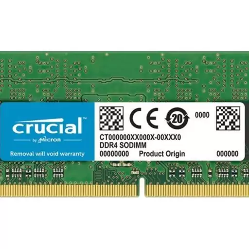  رم کروشیال لپتاپی 16 گیگ DDR4 باس 3200 SoDimm