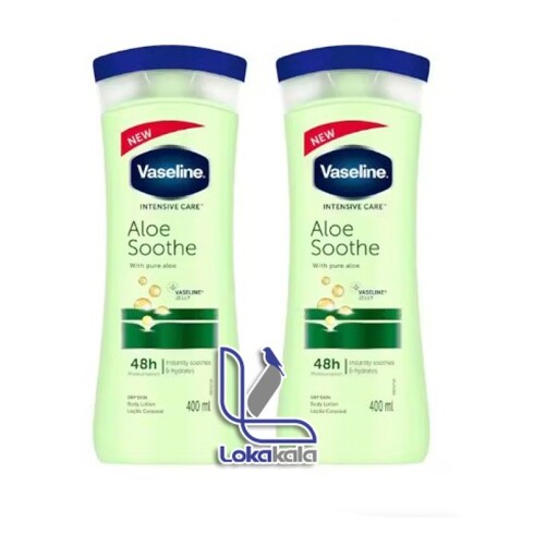 لوسیون وازلین ژل الو ئه ورا Aloe Soothe