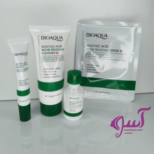 پک تخصصی ضدجوش و بستن منافذ سالیسلیک اسید بیوآکوا BIOAQUA (جشنواره آسویی)