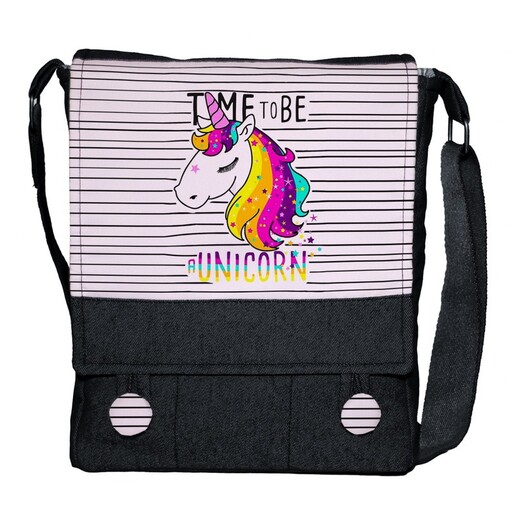 کیف رودوشی دخترانه  مدل unicorn