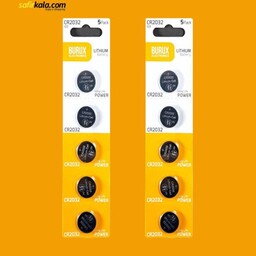 باتری سکه ای بروکس مدل CR2025 بسته 10 عددی