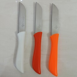 چاقو لیزری تیغه کوتاه آلمانی یک عددی دم دستی ( چاقو اره ای-کارد آشپزخانه -چاقو تکی - چاقو لیزری -چاقو اره ای )