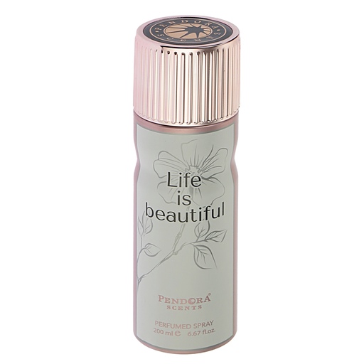 اسپری بدن پندورا مدل life is beautiful 