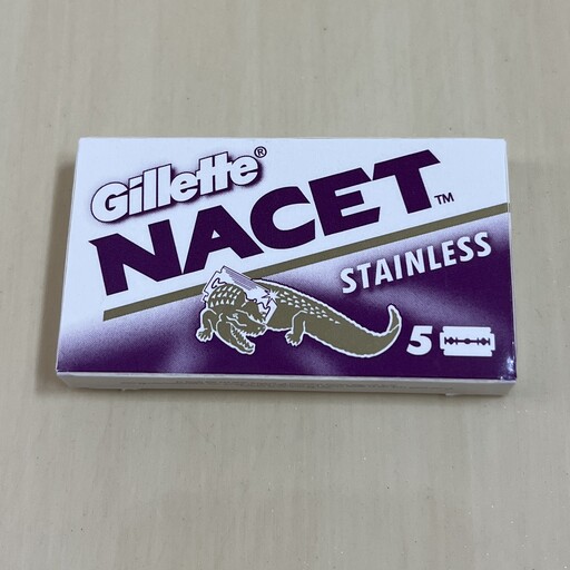 تیغ یدک سنتی  ناست 5 عددی Gillette NACET اورجینال 