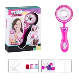 اسباب بازی لوازم آرایشی دستگاه بافت مو کوچک با نخ رنگی BRAIDED HAIR MACHINE