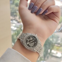 ساعت زنانه نگین دار رولکس Rolex ارسال رایگان 