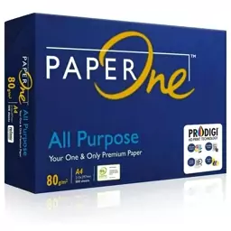  کاغذ PaperOne(TM)، 80 GSM، اندازه A4، قالب 500 برگ(اصل اندونزی)