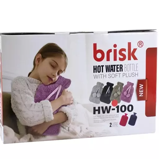 کیسه آب گرم کاوردار بریسک Brisk-Hw100