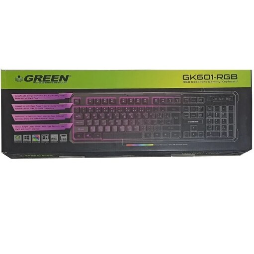 کیبورد گرین مدل GK601-RGB