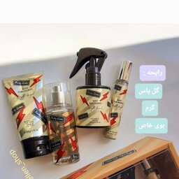 پک عطرمو بادی اسپلش لوسیون بدن و عطرجیبی فوق العاده خوشبووو و زیباااا پک کادویی پک هدیه فلسفه بدن 