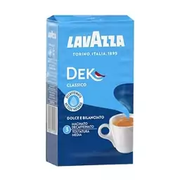 پودر قهوه بدون کافئین لاوازا (لاواتزا) دکافئیناتو کلاسیک Lavazza Caffe Dekaffeinato 250g