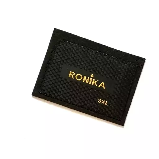 مارک دوختنی پارچه ای پشت نمدی RONIKA 