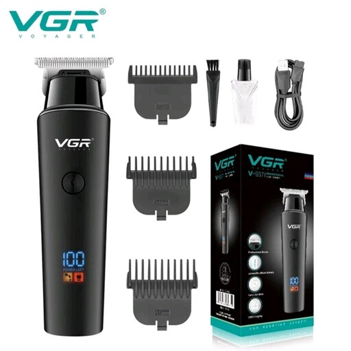 ماشین اصلاح سر و صورت VGR  V-937 اورجینال ریشتراش خط زن vgr مدل 937 اصل 