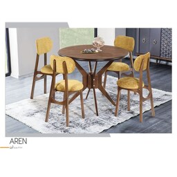 میز و صندلی ناهارخوری 4 نفره مدل آرن(هزینه ارسال به عهده مشتری میباشد.)