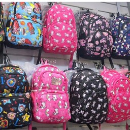 کیف مدرسه دخترانه فانتزی در رنگبندی مختلف خارجی وارداتی 