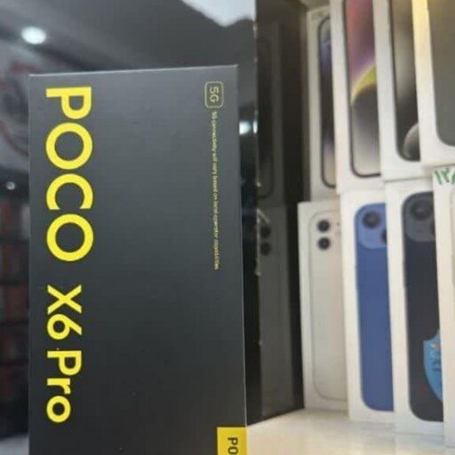 گوشی موبایل شیائومی مدل Poco X6 Pro 5G دو سیم کارت ظرفیت 512 گیگابایت و رم 12 گیگابایت به همراه ارسال رایگان