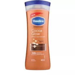 لوسیون بدن وازلین مدل Cocoa glow حجم 400 میل