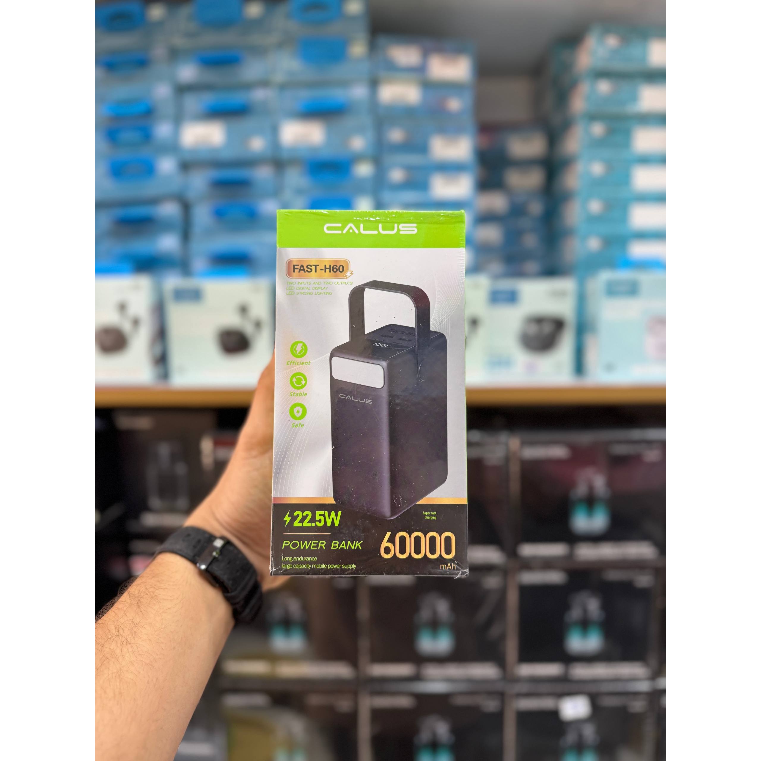 پاوربانک 60 هزار Calus مدل Fast-H60