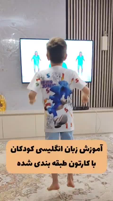 آموزش زبان انگلیسی کودک داخل فلش 64 گیگ کارتون