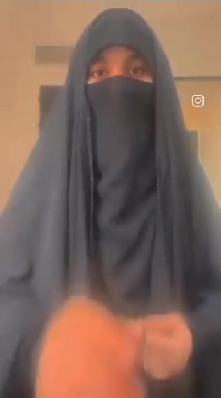 پوشیه کلاهی زنانه مدل کشی قابل استفاده با طلق