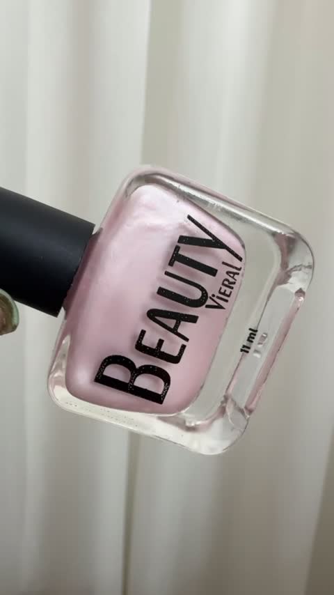 لاک beauty vieral شماره 65 رنگ صورتی صدفی