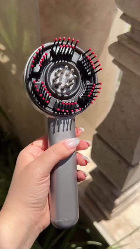  شانه و ماساژور برقی اسکالپ سر اورجینال با محفظه روغن تراپی مدل XC-901